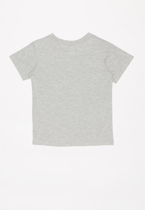DC - Short sleeve star T-shirt - grey