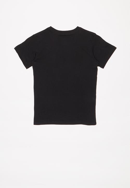 DC - Short sleeve star T-shirt - black