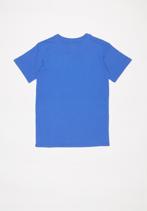 DC - Short sleeve star T-shirt - blue