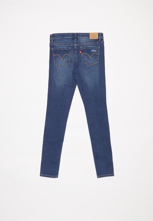Levi’s® - Levi's girls 710 super skinny jeans - blue