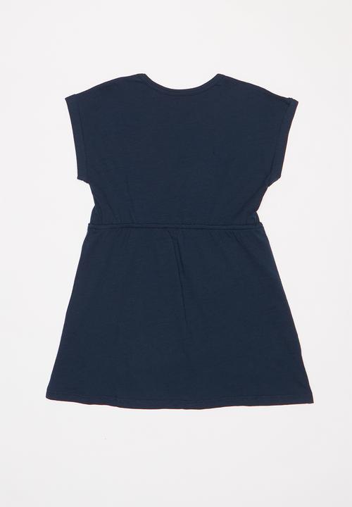 Pop Candy - 2 Pack t-shirt dress - pink & navy