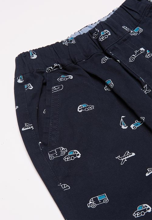Pop Candy - Printed pants - navy