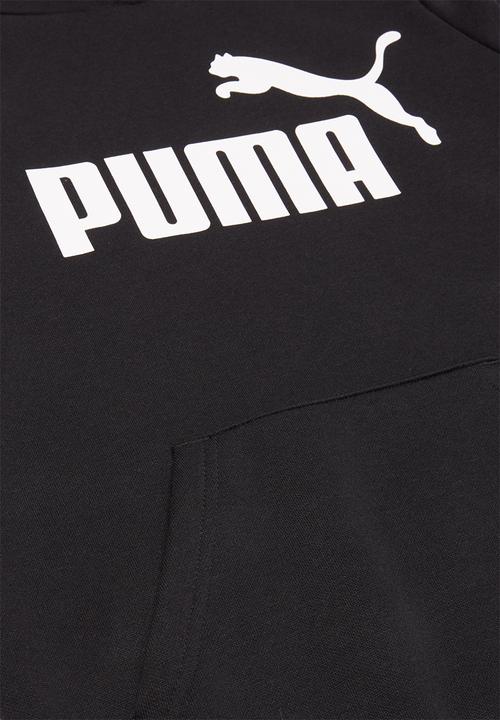 PUMA - Ess logo hoodie cotton - black