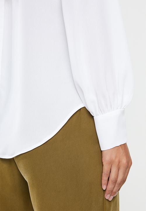 VELVET - Turtle neck blouse - white