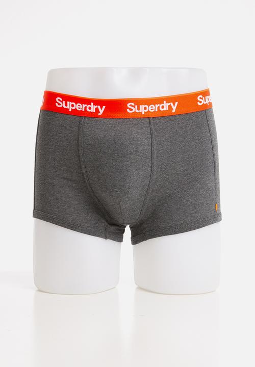 Superdry. - Orange label 3 pack sport trunks - multi