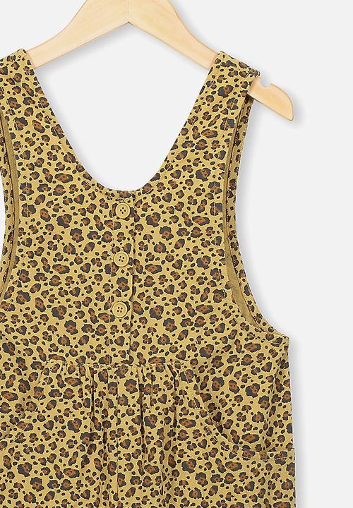 Cotton On - Tessa jumpsuit - beige & brown 