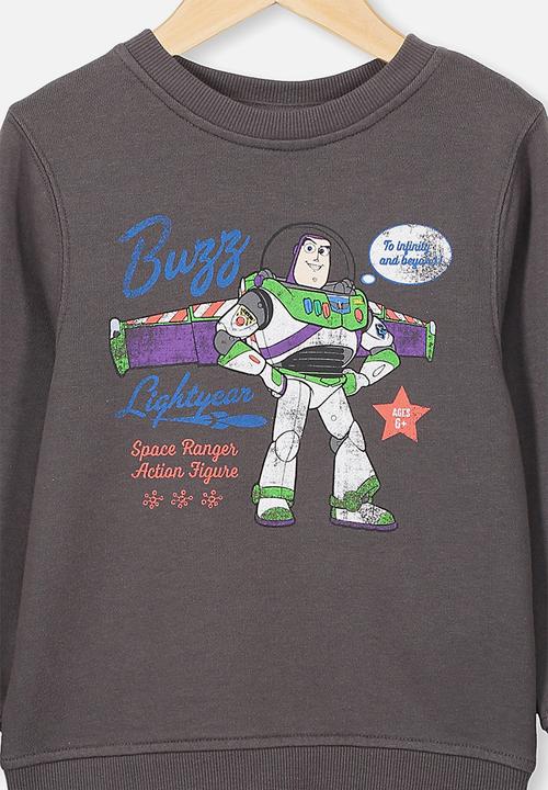 Cotton On - License crew - grey 