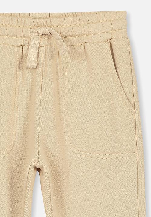 Cotton On - Heritage trackpants - beige