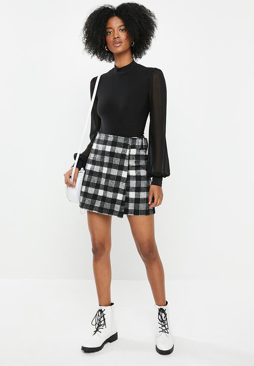 Blake - Turtleneck bodysuit - black