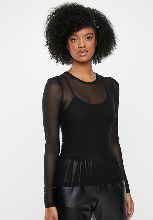 Blake - Mesh top - black