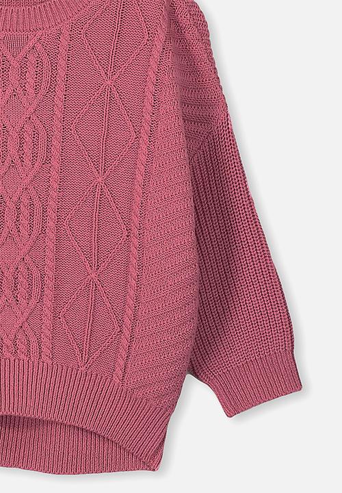 Cotton On - Deonne knit jumper - pink