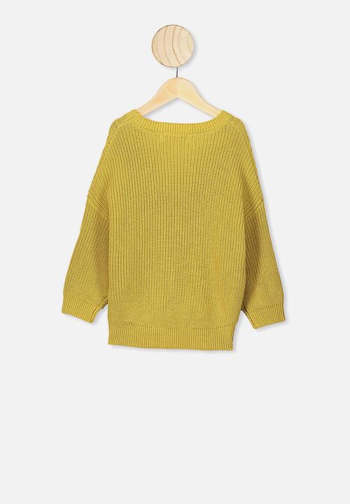 Cotton On - Deonne knit jumper - yellow