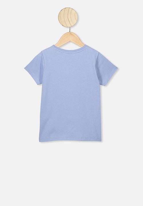 Cotton On - Lux short sleeve tee - blue