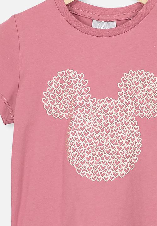 Cotton On - Lux short sleeve tee - pink 