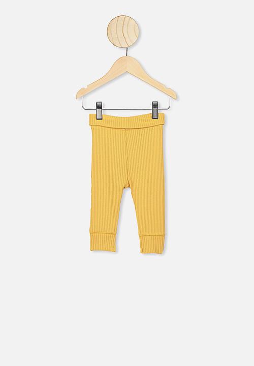 Cotton On - The rib legging - yellow