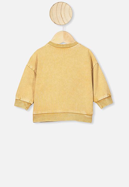 Cotton On - Enzo drop shoulder top - vintage honey