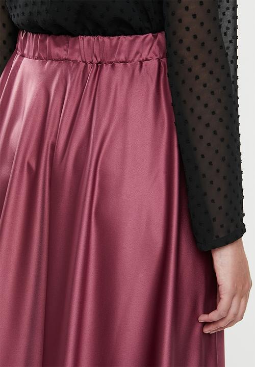 MILLA - Circle midi skirt - purple rose