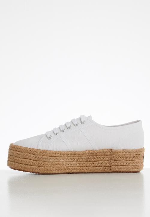 SUPERGA - 2790 Rope platform - white