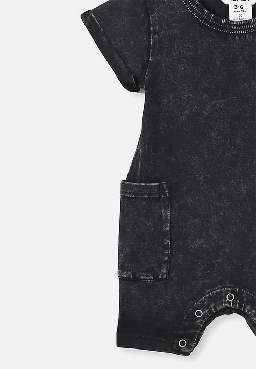 Cotton On - Alby playsuit - black