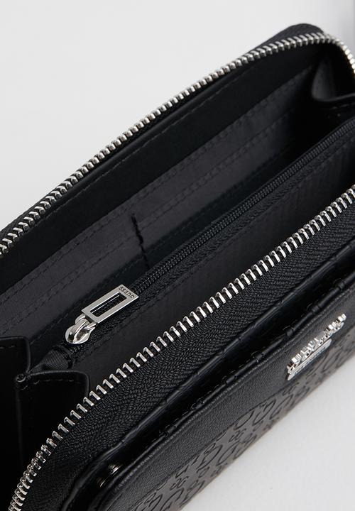 GUESS - Modesto multi zip wrist - black