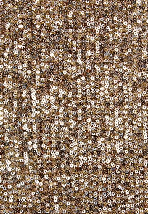 MILLA - Sequin bow top - bronze