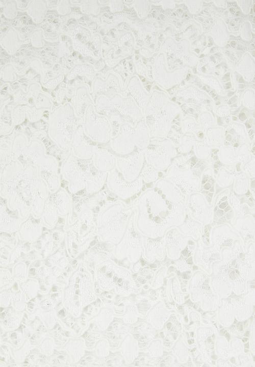 MILLA - Corded lace blouse - ivory