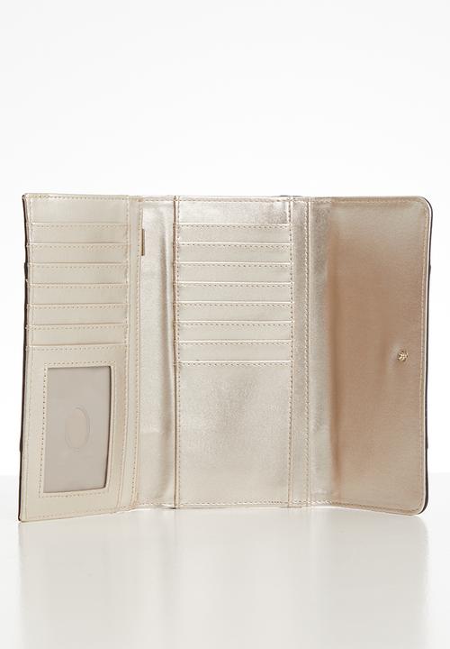 GUESS - Kamryn multi clutch - neutral & white