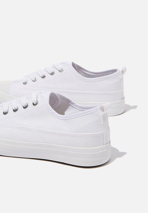 Cotton On - Jenna low rise - white