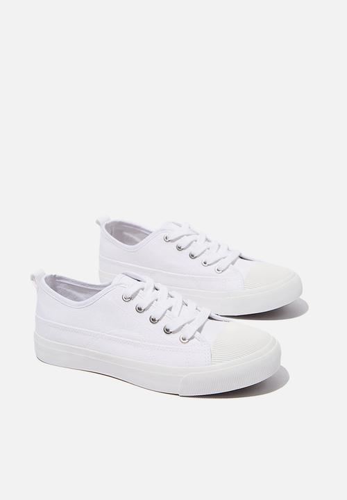 Cotton On - Jenna low rise - white