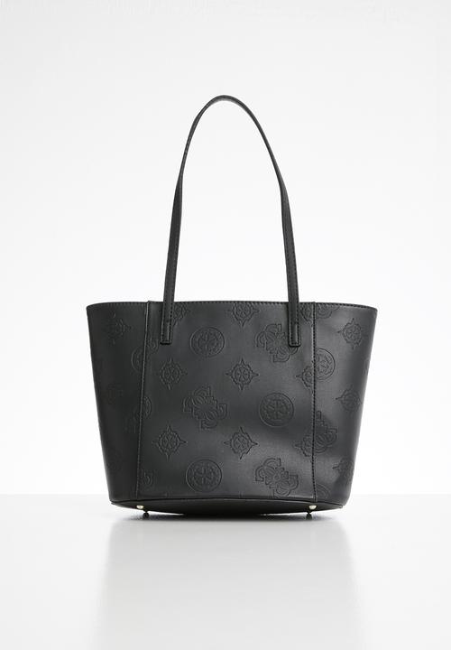 GUESS - Open road small tote - black