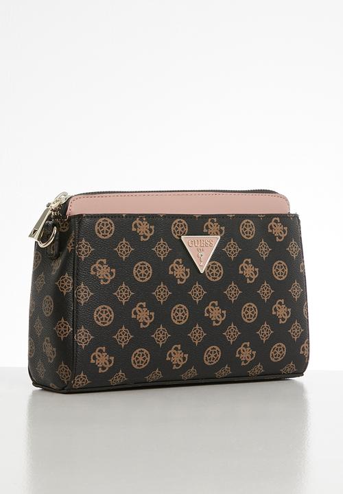 GUESS - Maddy girlfriend crossbody - brown & pink
