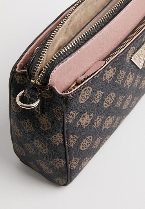 GUESS - Maddy girlfriend crossbody - brown & pink