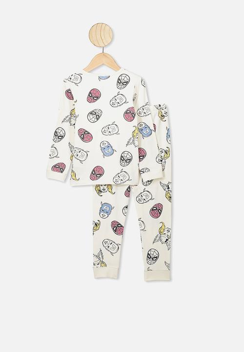 Cotton On - Orlando long sleeve pj set - multi 