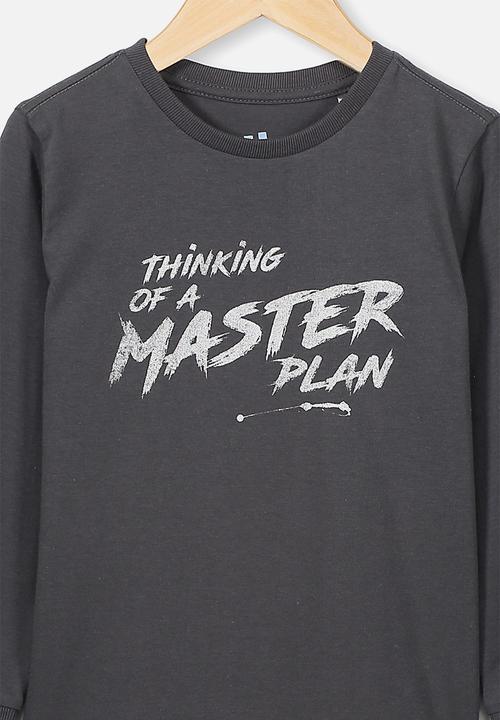 Cotton On - Tom long sleeve tee - black 