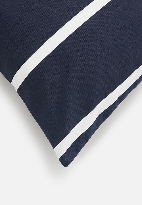 Sixth Floor - Vert cushion cover - navy