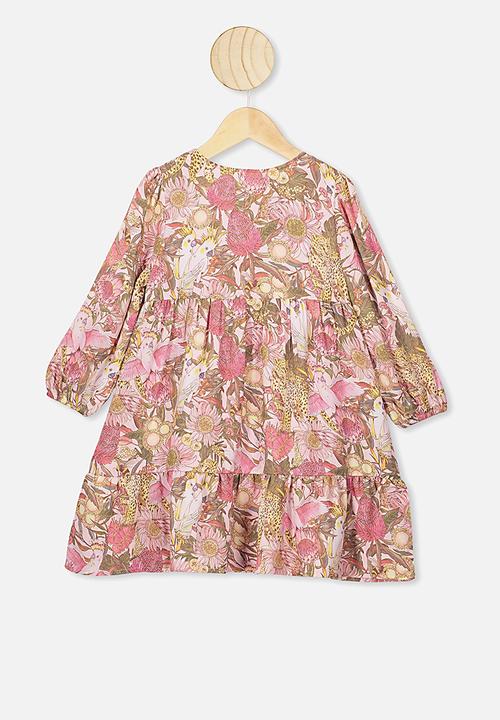 Cotton On - Ebony long sleeve dress - australiana