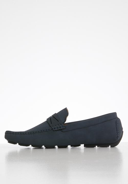 STYLE REPUBLIC - Suede loafers - navy