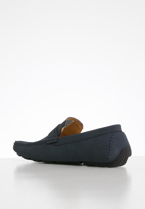 STYLE REPUBLIC - Suede loafers - navy