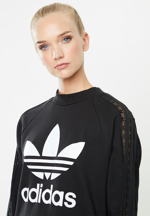 adidas Originals - Bellista lace sweatshirt - black