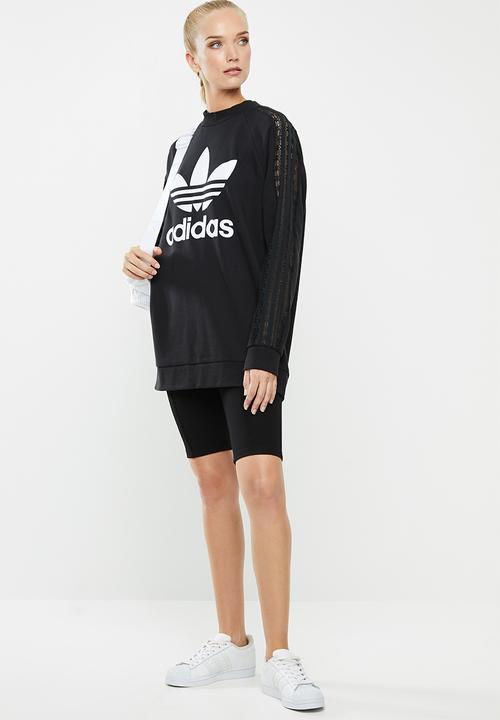 adidas Originals - Bellista lace sweatshirt - black
