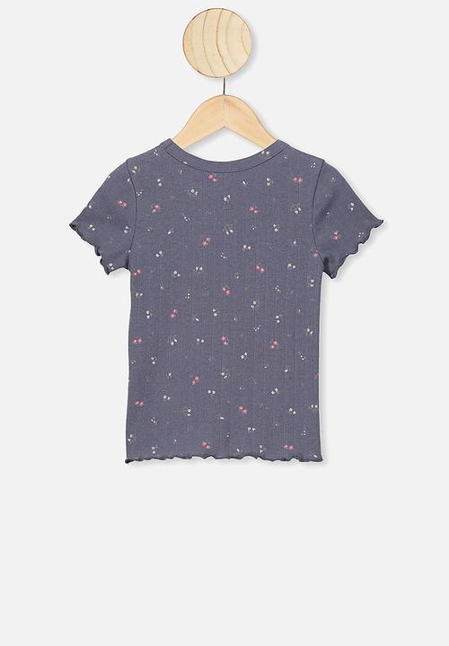 Cotton On - Billie tee - navy