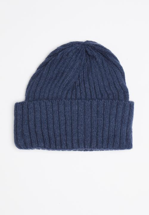 Superbalist - Ribbed beanie - navy