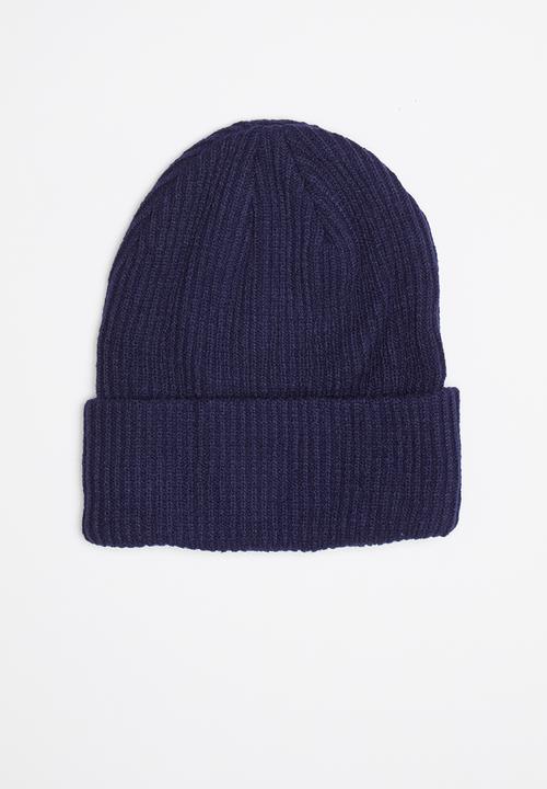 Superbalist - Turn up beanie - navy