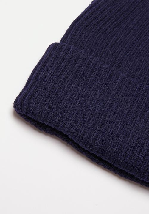 Superbalist - Turn up beanie - navy