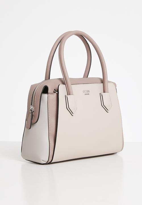 GUESS - Kota large satchel - pink 