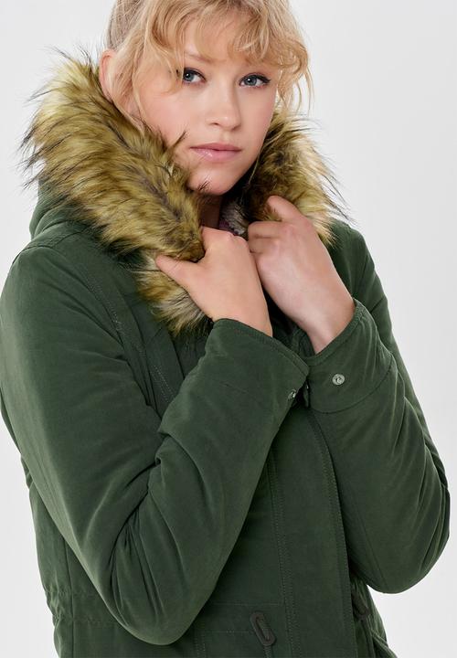 ONLY - New lucca parka jacket - khaki