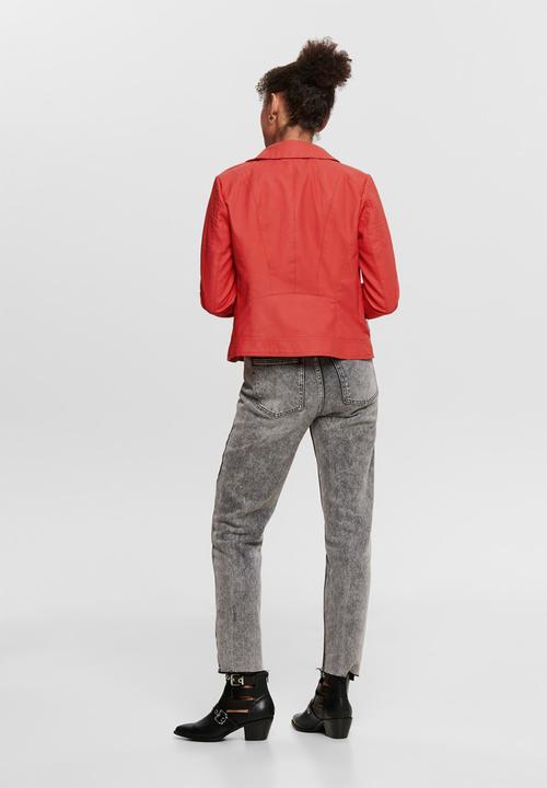 ONLY - Melanie biker jacket - red