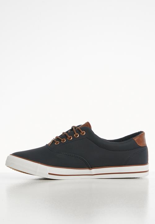 POLO - Carl contrast sneaker - navy