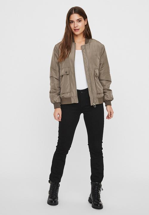 Vero Moda - Pau short jacket - khaki 