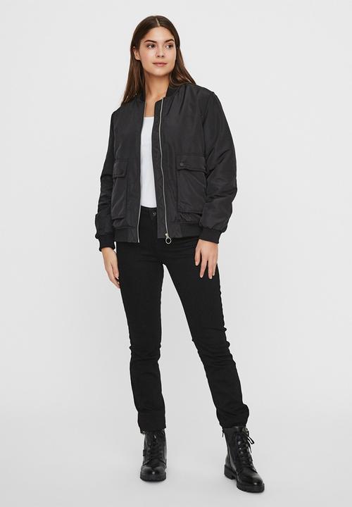 Vero Moda - Pau short jacket - black